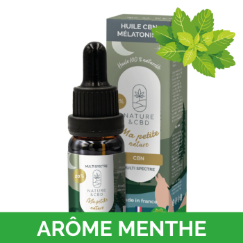 Huile CBN 20% mélatonine...