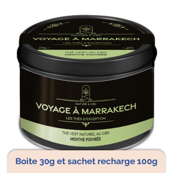 Thé Vert Naturel au CBD...