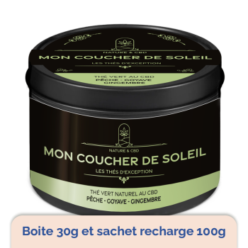 Thé Vert Naturel au CBD Mon...