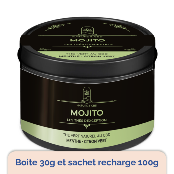 Thé Vert Naturel au CBD...