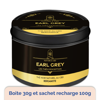 Thé Noir Naturel au CBD...