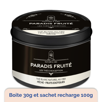 Thé Blanc Naturel au CBD...